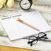 Monthly Planner Notepad - Undated 52 Sheets Desk Calendar, A4 (8"x11") Planning Pad for Office, Home, School, Fitness, Meal & Project Organization