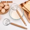 Миксер для муки Датский венчик для теста Нержавеющая сталь Миксер для хлеба для легкого смешивания Блины Тесто для печенья Мясной рулет Инструмент для теста Кухонный предмет первой необходимости