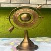 26.67 Cm Brass Armillary Sphere Style Celestial Globe-Astrolabe Navigation Decor Educational Desk Ornament Nautical Graduation, Birthday Gift