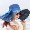 Women's Summer Sun Visor Hat Sunscreen Straw Hat Anti-ultraviolet Seaside Sun Hat