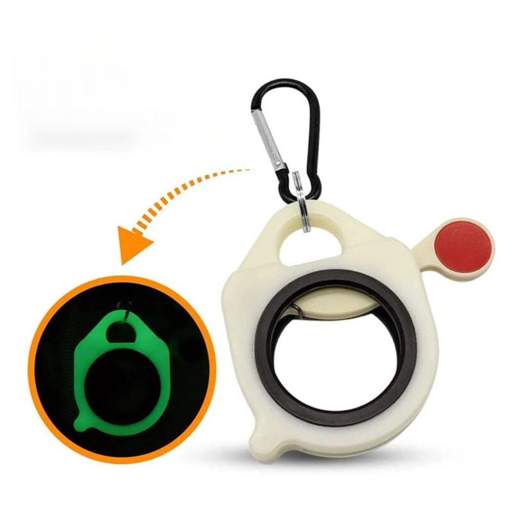 Портативный держатель для кабельных стяжек, флуоресцентный флуоресцентный органайзер, подарочный инструмент для хранения кабельных стяжек