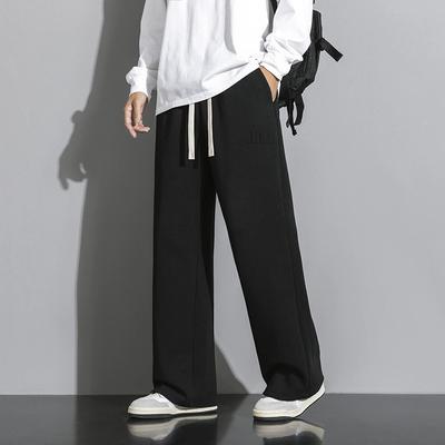 Брюки Ice Silk мужские летние свободные тонкие повседневные спортивные брюки мужские универсальные широкие быстросохнущие прямые брюки