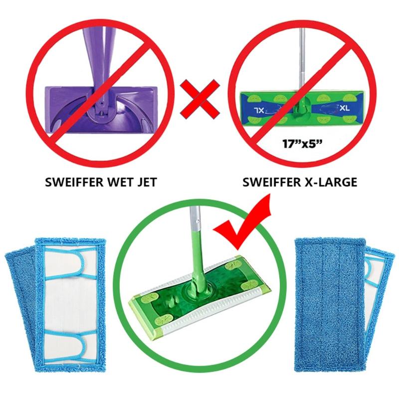 1 шт. сменная тряпка для швабры Swiffer Sweeper Mop многоразового использования