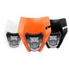 For KTM Motorcycle Headlight Plate 12V/5A Motocross Enduro Mask Motocross Headlamp  Outdoor