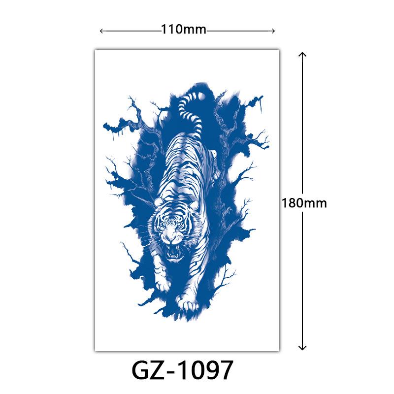 Соковые тату-наклейки, Растительные тату-наклейки, Полуперманентные тату-наклейки с английскими буквами Тату