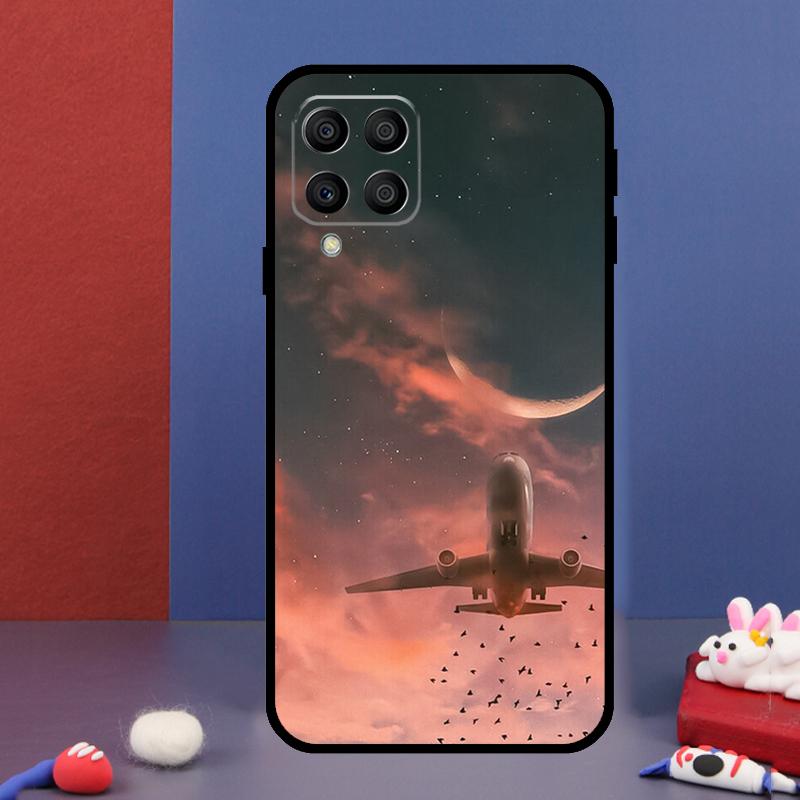 Чехол для телефона Samsung Galaxy M33 M13 M23 M53 M15 M55 M31 M51 M14 M34 M54 M20 M30s M32 M52 с рисунком 'Авиаперелеты'