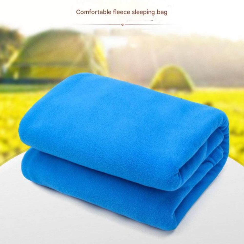 Мягкие плюшевые дорожные простыни Полярный вкладыш для спального мешка Флисовый спальный мешок Принадлежности для помощи при землетрясении