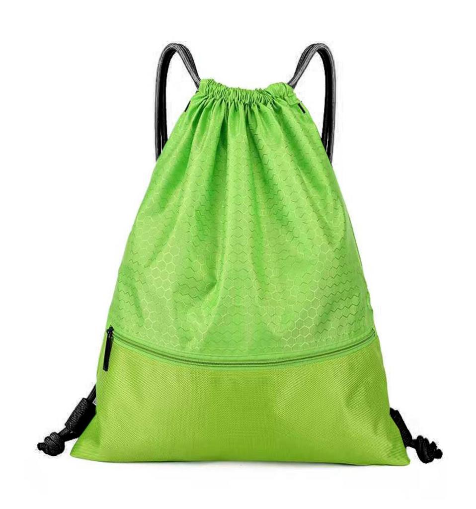 Waterproof Sports Drawstring Backpack for Fitness, Basketball, and Football Storage