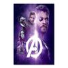 Роскошный плакат героя Marvel из шелковой ткани для декора спальни и кабинета