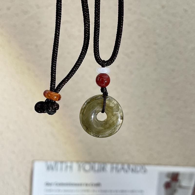 New Chinese Style Beaded Butterfly Necklace with a New High-end Design Niche Sweater Chain, Women's Summer Collarbone Chain