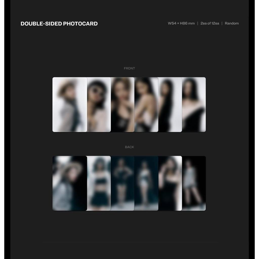 LE SSERAFIM FEARLESS Monoghrome Bouquet