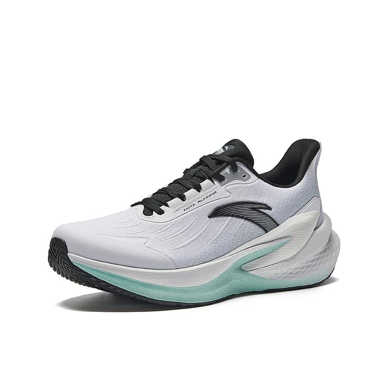 Men's Sneakers Anta CC 2 Slip Resistant Abrasion Resistant Low top Sprint Running Shoes Men's Gray Black