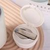 Solid Color Portable Vacuum Flask Sending Thermal Water Bottle Cute Mini Thermos Cup  Coffee Tea