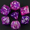 Iridescent Glitter RPG Polyhedral Dice Set for DNDGame  Dungeon and Dragons Table Board Roll Playing Games