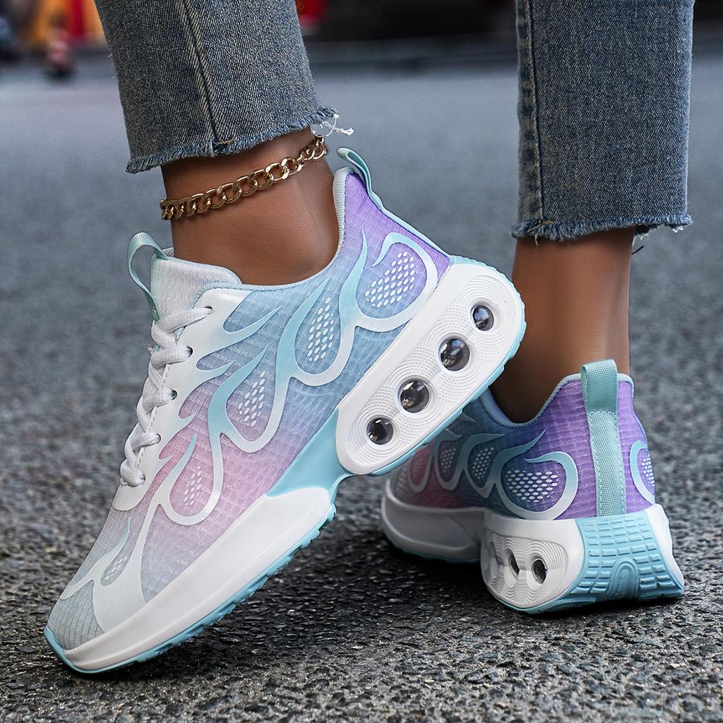 Новые повседневные кроссовки женские легкие дышащие беговые кроссовки воздушная подушка амортизация модная спортивная обувь теннисные кроссовки