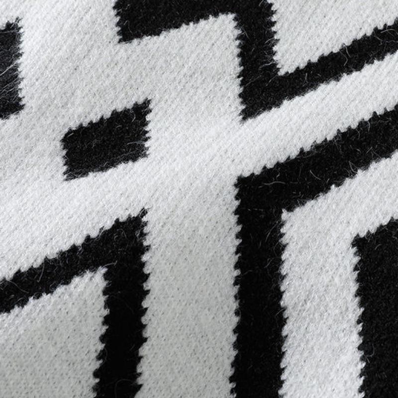 Свободный вязаный свитер, мужской осенне-зимний новый стильный теплый свитер с круглым вырезом, тканый свитер, мужская модная рубашка Explosion