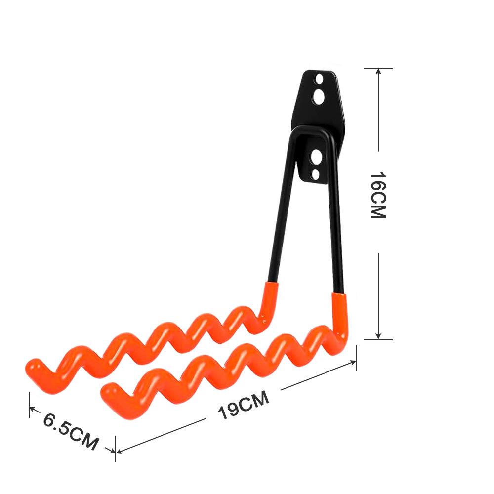 Сверхпрочные металлические крючки для гаражных и садовых инструментов