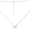 Silver Necklace with Cubic Zirconia, Item Weight 4.53 G (2191865)