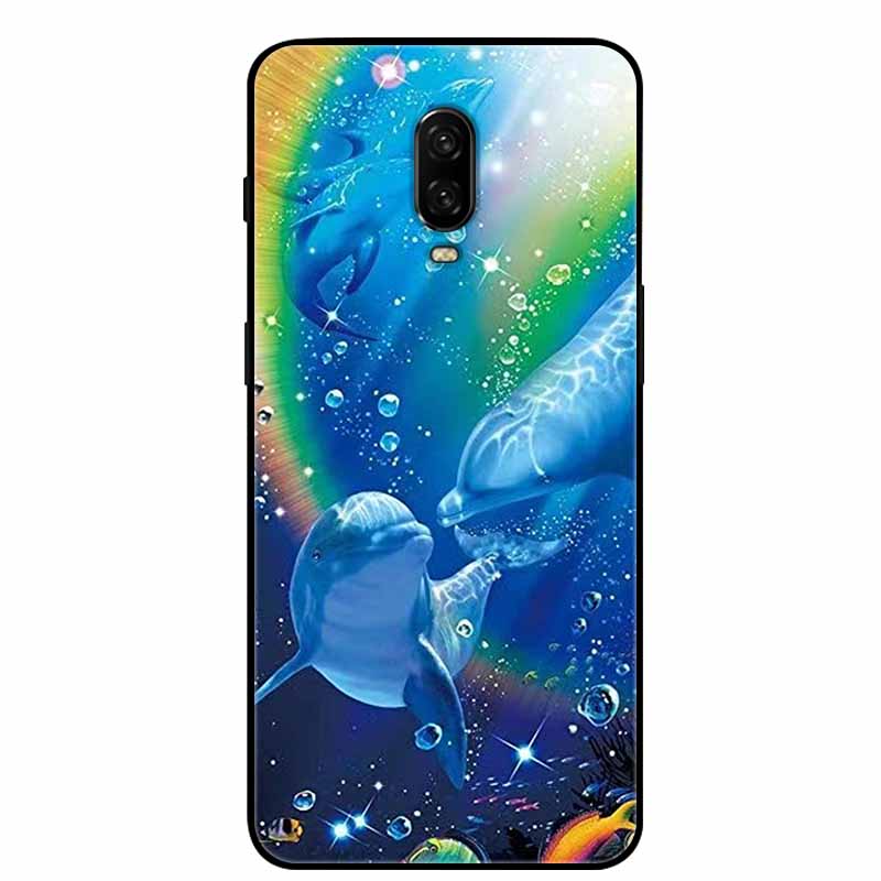 Чехол для Oneplus 6T Силиконовый Милый ТПУ Мягкая Крышка Телефона для One Plus 6 6T Защитные Задние Панели oneplus6T Милые Кошки Funda Capa