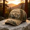 Popular old hunting theme digital D printing baseball cap men's and women's breathable outdoor cap