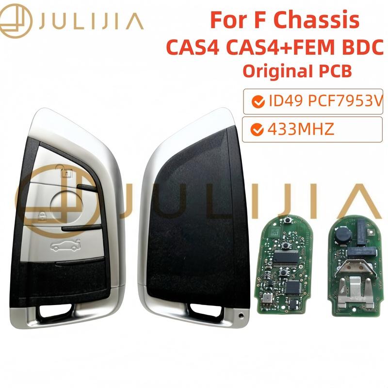ID49 PCF7953V Chip Original PCB 433.9MHz Proximity Support CAS4 CAS4+ FEM BDC Car Remote Key For BMW 3 5 7 X3 X5 X6 M2 M3 M4