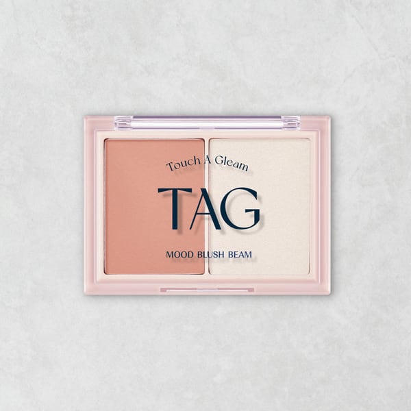 Tag Румяна Mood Blush Beam 9 г Телесный коралловый