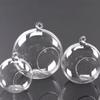 6/8/10cm Terrarium Hanging Tealight Holder Clear Vase Glass Globes Candlestick Vase Home Decoration