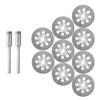 10Pcs/1Set With Hole Diamond Cutting Discs 22mm Diamond Cut Off Rotary Tool