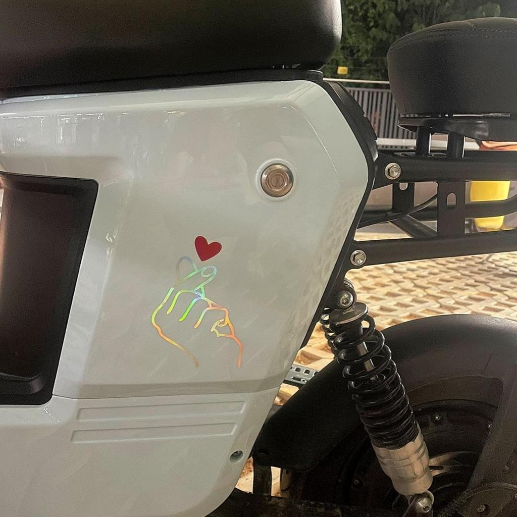 Универсальные популярные наклейки с жестами для автомобилей и мотоциклов, креативные и забавные наклейки, декоративные наклейки для мотоциклов