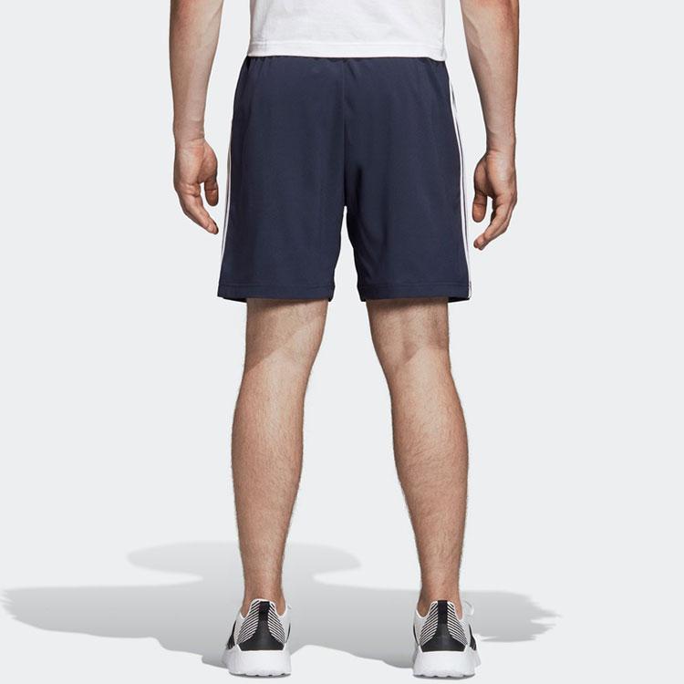 adidas Мужские шорты с боковыми полосками Legend-Ink-Blue DU0501