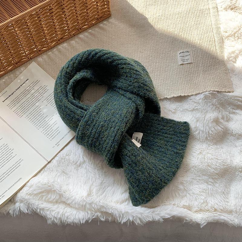 Шарф женский зимний высококлассный новый легкая роскошь Анжела красный вязаный шарф шарф