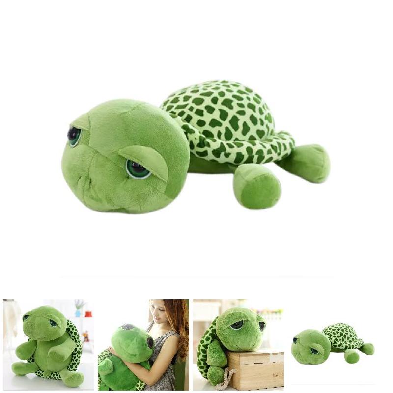 15cm Army Green Big Eyes Turtle Plush Toy Turtle Doll Turtle Kids As Birthday Christmas Gift New