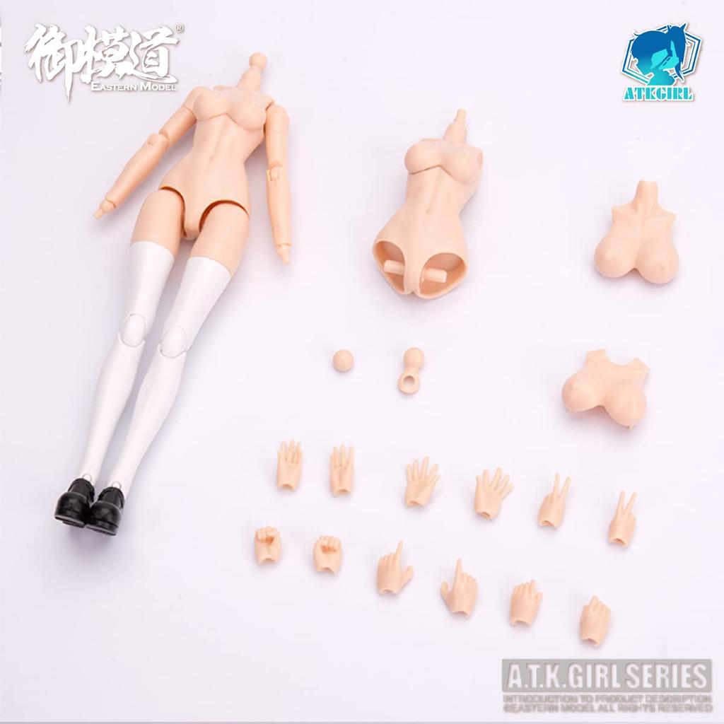 Doyusha Eastern Model ATK Girl Maid Uniform Body Set Scale Plastic Model Molded Color + 1/12