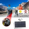 with USB Output USB Solar Charger Panel 5V 2W Portable Solar System  Outdoor Charging