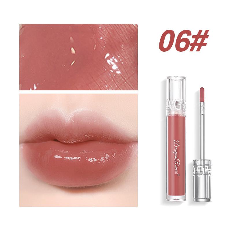 Зеркальная водная глазурь для губ Glass Lips Яркий и прозрачный водяной нежный блеск для губ Pearl Fine Shimmering Lip Liquid