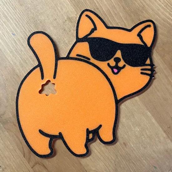 Хлебная клипса «Кошачья попа», напечатанная на 3D-принтере, держатель для пакетов для любителей кошек