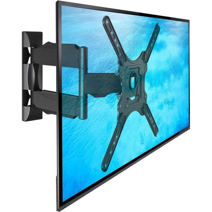 Swivel TV Wall Mount for 32-55 Inch LED LCD Screens TV Bracket with VESA Max of 400x400mm Max Capacity of 31.8[S1]