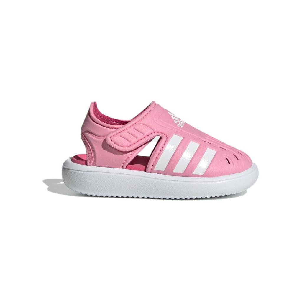 Adidas Water Sandal Comfortable Non-Slip Low-Top Walking Shoes Baby Shoes Pink White IE2604