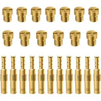 Strongthium 24 шт. Комплект жиклеров карбюратора для Nibbi FCR-MX PE PJ PZ PWK CVK GY6 99101-393 N424-21