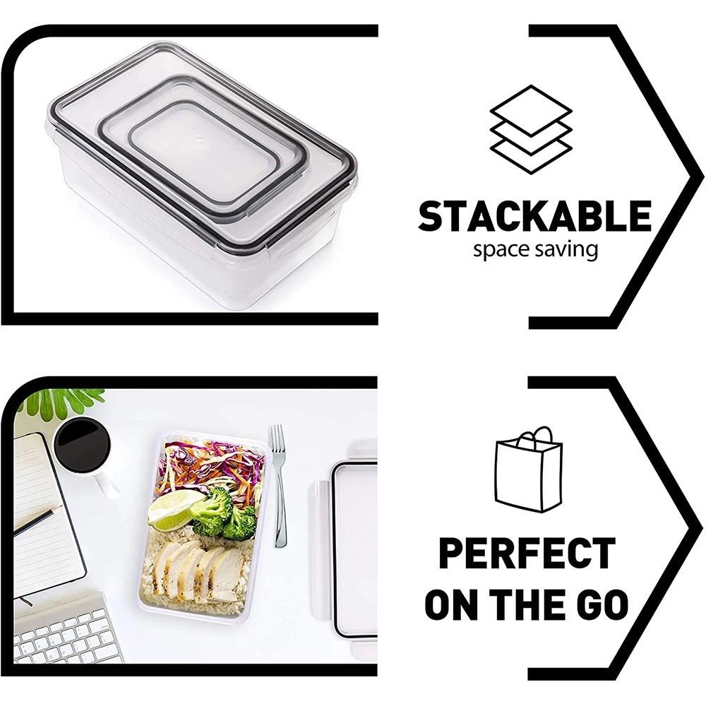 Крышка для сохранения свежести Контейнеры для хранения продуктов Безопасные для микроволновой печи Контейнеры для приготовления еды Кухонное использование