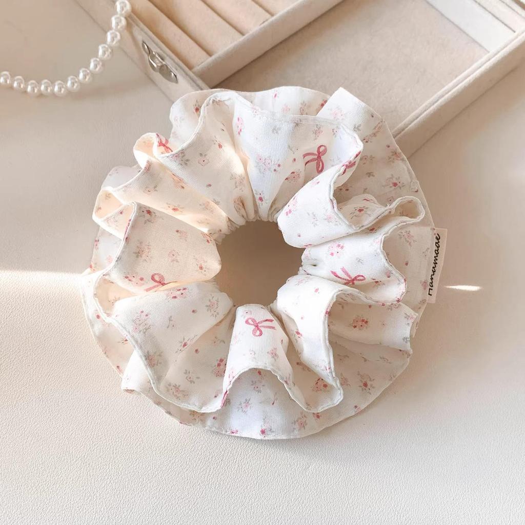 French-Korean Double-Layer Ballet Lace Extra Large Hair Scrunchie