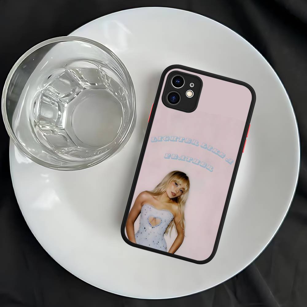 Певец S-Сабрина К-Карпентер Для IPhone 16 13 15 11 12 14 Pro Max 15 16 Plus X XS MAX Матовый чехол для телефона