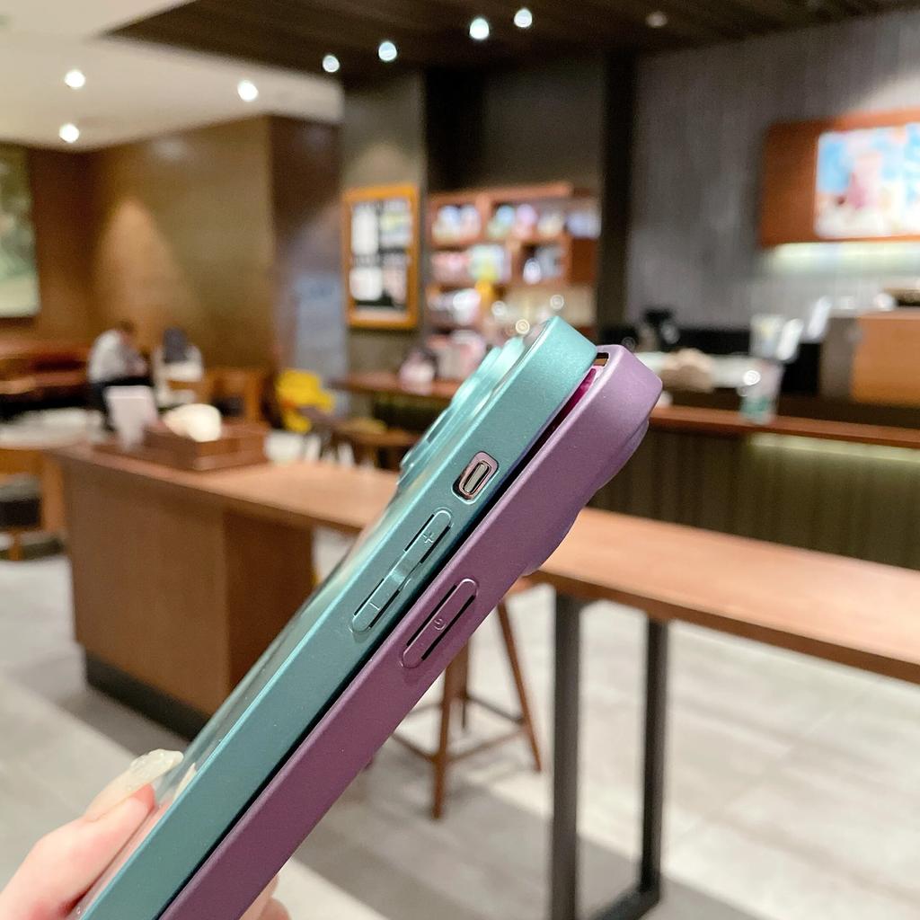 Защитный чехол для лазерных линз для iPhone 15 14 13 12 11 Pro Max, роскошный чехол Laser Aurora, цветной чехол для iPhone 14 Promax