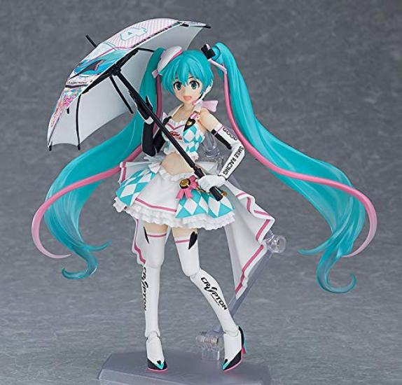 Figma Hatsune Miku GT Project Racing Miku Painted Movable Figure 2019ver. Non-scale ABS&PVC