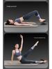 Двухприсосочный ролик для пресса с тросиком для вытягивания - тренажер для мышц пресса и помощь при выполнении упражнений на пресс.