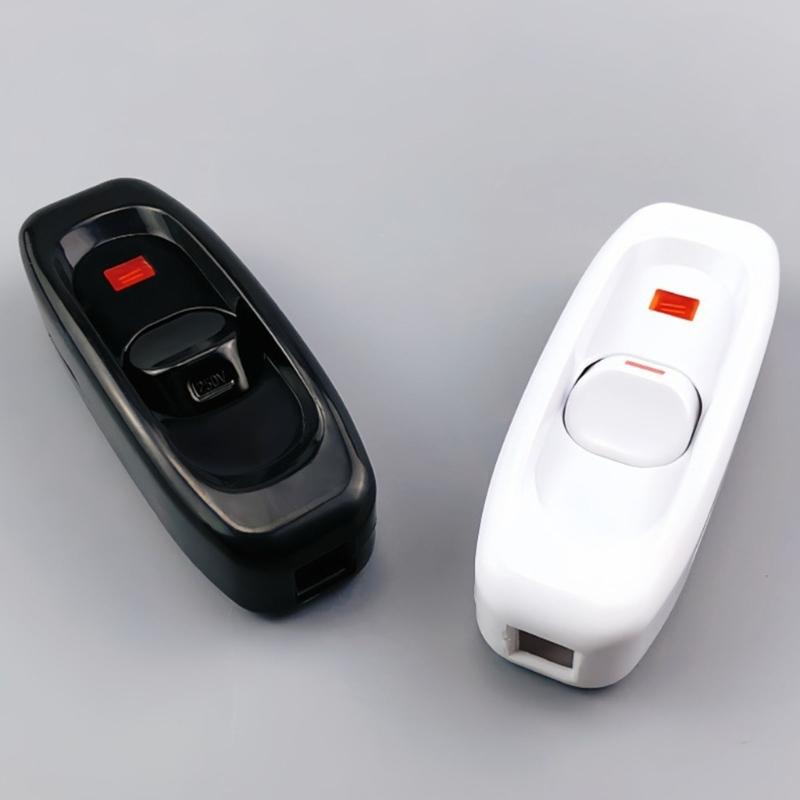 High Current 10A 250V Household Push Button Switches Smooth Operation Long Service Life