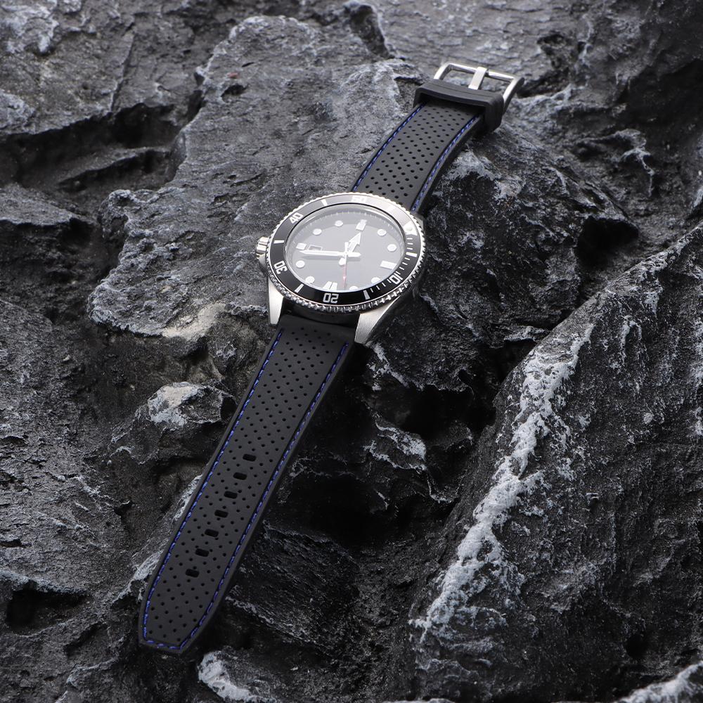 20 мм 22 мм Дайверский ремешок для Omega для Seiko для Samsung Мужской Женский Резиновый Мягкий Силиконовый Спортивный Браслет для Rolex Часовой Ремешок Инструменты