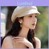 Женский летний берет с козырьком, дышащая ткань, для моды и защиты от УФ-излучения
