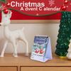 2025 Christmas Countdown 100 Days Desktop Advent Calendar For Home Offices Decor Desk Centerpiece