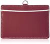 Визитница NH0686 Белая 71901 [Kitamura] Бордовый/Жемчужный [Красный]